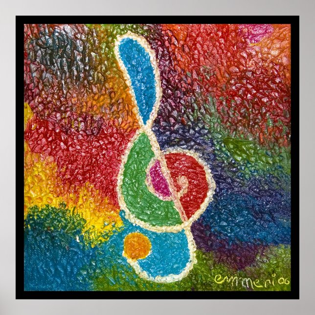 the color of music poster (Front)