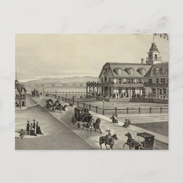 The Colorado House, Ocean Beach, NJ Postcard (Front)