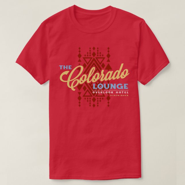 The Colorado Lounge at The Overlook T-Shirt (Design Front)