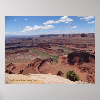The Colorado River from Horse Point State Park Poster