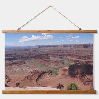 The Colorado River viewed from Dead Horse Point Hanging Tapestry