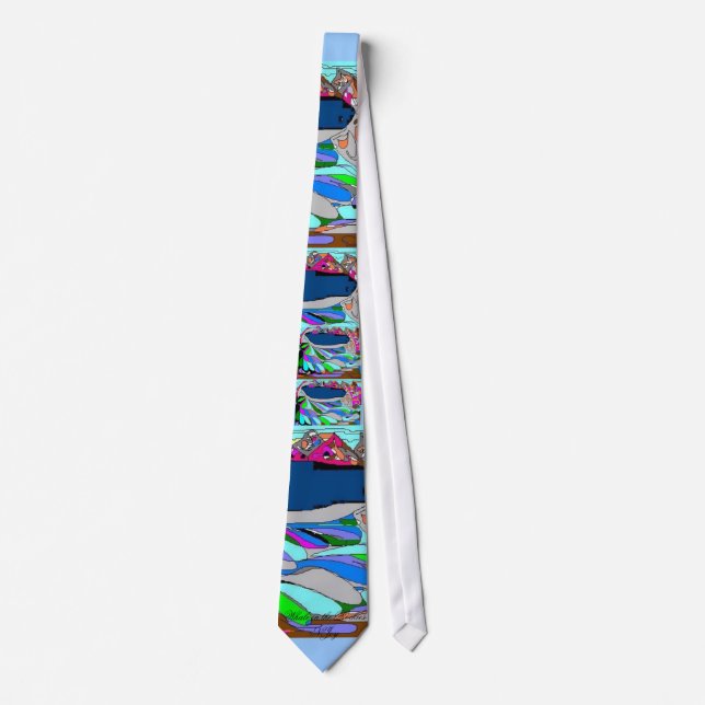 The Colorado Whale Tie by NJoy (Front)