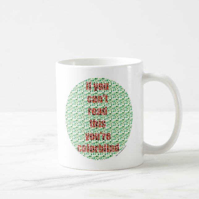 The Colorblind test Coffee Mug (Right)