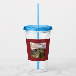 The Colorful Athens Acrylic Tumbler