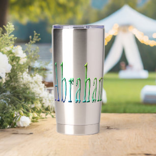 "The Colors of Abraham: A Journey in Green, Blue, Insulated Tumbler
