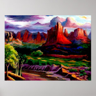 The Colors of Red Rock Canyon Posters