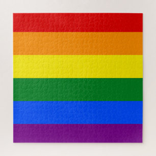 The colors of the rainbow jigsaw puzzle