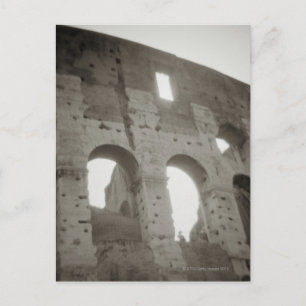 The colosseum in Rome, Italy Postcard