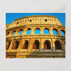 The Colosseum In Rome, Italy Postcard