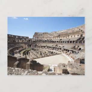 The Colosseum is situated in Rome, Italy. Its an 3 Postcard