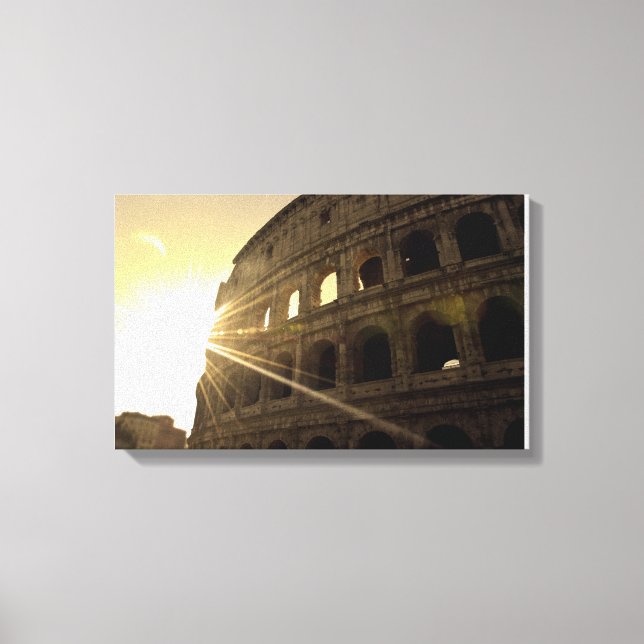 The Colosseum of Rome Canvas Print (Front)