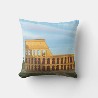 The Colosseum Of Rome Cushion