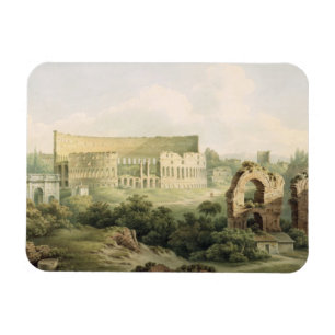 The Colosseum, Rome, 1802 (w/c over graphite on wo Magnet