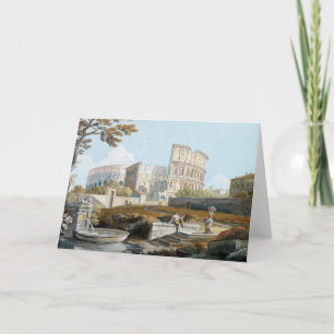 The Colosseum, Rome Giovanni Battista Busiri Card