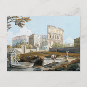 The Colosseum, Rome   Giovanni Battista Busiri Postcard