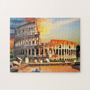 The Colosseum Rome Italy Jigsaw Puzzle