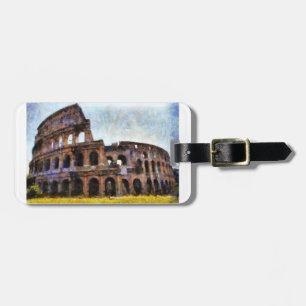 The Colosseum, Rome, Italy Luggage Tag