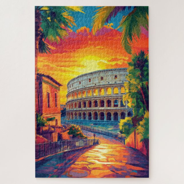 The Colosseum, Rome. Jigsaw Puzzle (Vertical)