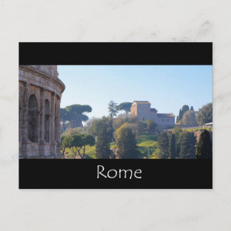 The Colosseum Rome Postcard