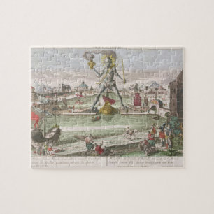 The Colossus of Rhodes, second Wonder of the World Jigsaw Puzzle