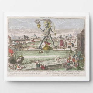 The Colossus of Rhodes, second Wonder of the World Plaque