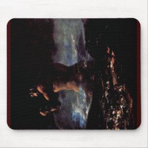 The Colossus (Or Panic ")" By Francisco De Goya Mouse Mat