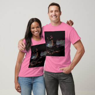 The Colossus (Or Panic ")" By Francisco De Goya T-Shirt