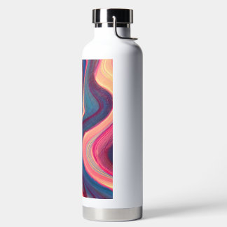 The colour full water bottle design