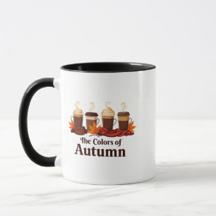The colour of autumn Pumpkin Spice Coffee Fall Mug