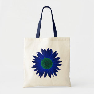 The Colour of Sunflowers Tote Bag - Blue