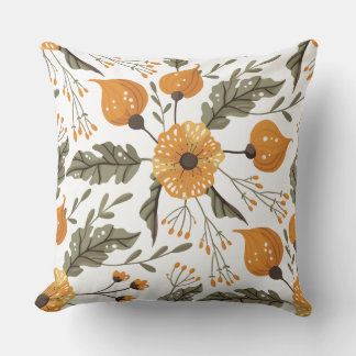 The colour of the mysterious flower cushion
