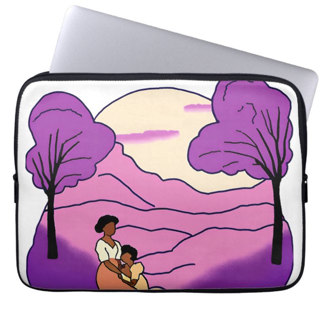 The Colour Purple  Laptop Sleeve (Front)