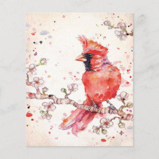 The Colourful Bird Design | Art Lover Gift Flyer