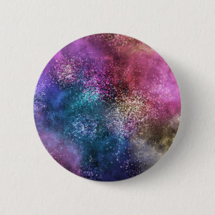 The Colourful Galaxy 6 Cm Round Badge