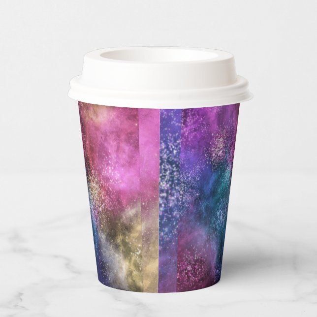 The Colourful Galaxy Paper Cups (Right)