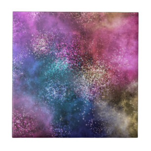 The Colourful Galaxy Tile
