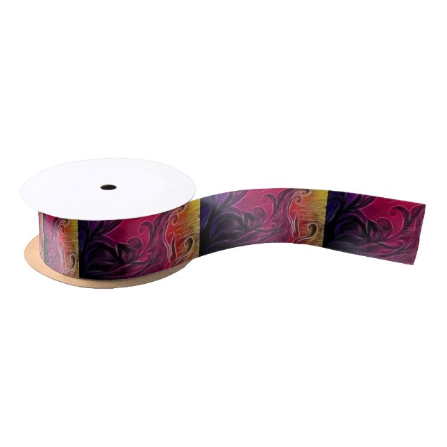 The Colourful Garden Satin Ribbon (Spool)