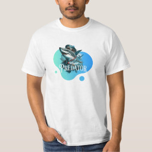 The Colourful Illustration Winged Predator T-Shirt