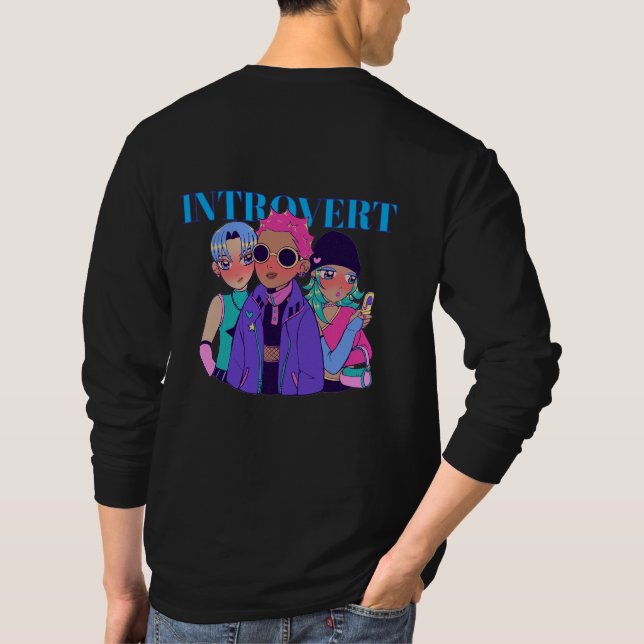 The Colourful Introverts T-Shirt (Back)