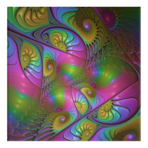 The Colourful Luminous Trippy Abstract Fractal Art