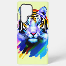 The Colourful Tiger's Face
