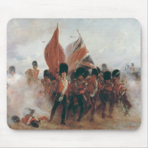 The Colours: advance of the Scots Guards Mouse Mat