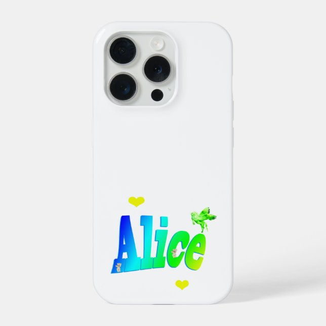 The Colours For Alice, iPhone Case (Back)
