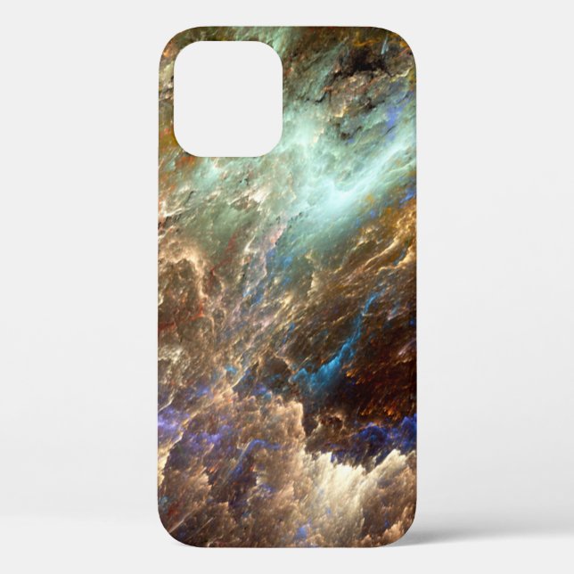 The colours in the series, Fancy paint. Background Case-Mate iPhone Case (Back)