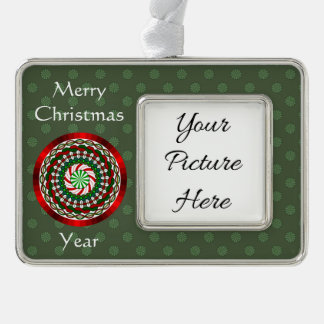 The Colours of Christmas Frame Ornament