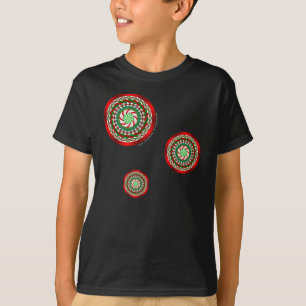 The Colours of Christmas Kid's and Baby Dark Shirt