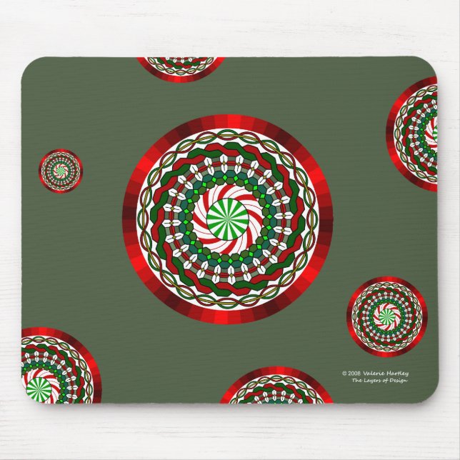 The Colours of Christmas Mousepad (Front)