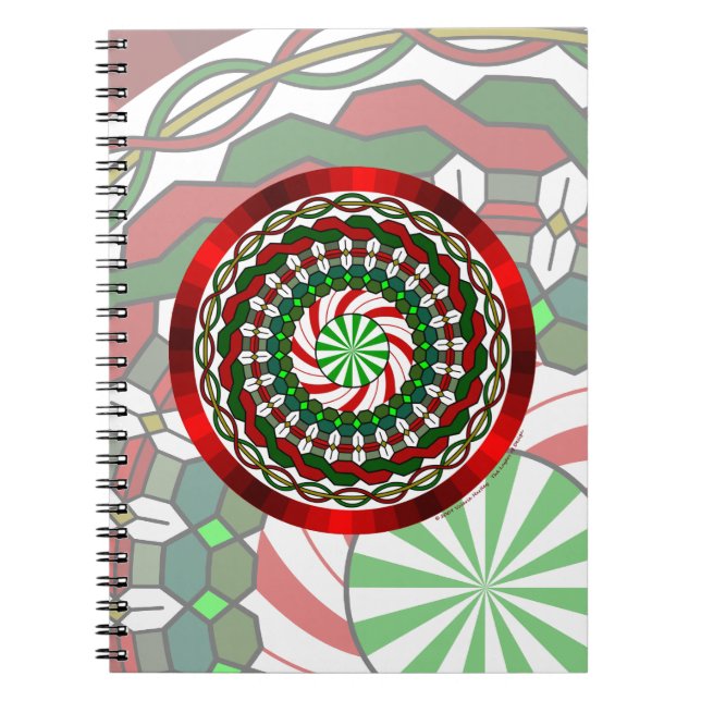 The Colours of Christmas Notebook (Front)