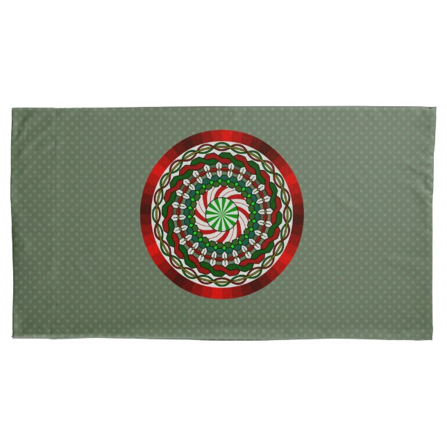 The Colours of Christmas Pillowcase (Front)