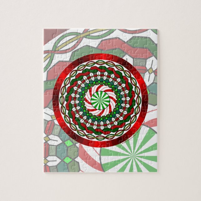 The Colours of Christmas Puzzle (Vertical)